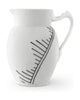 Royal Copenhagen Black Fluted Mega Jug, 38 Cl