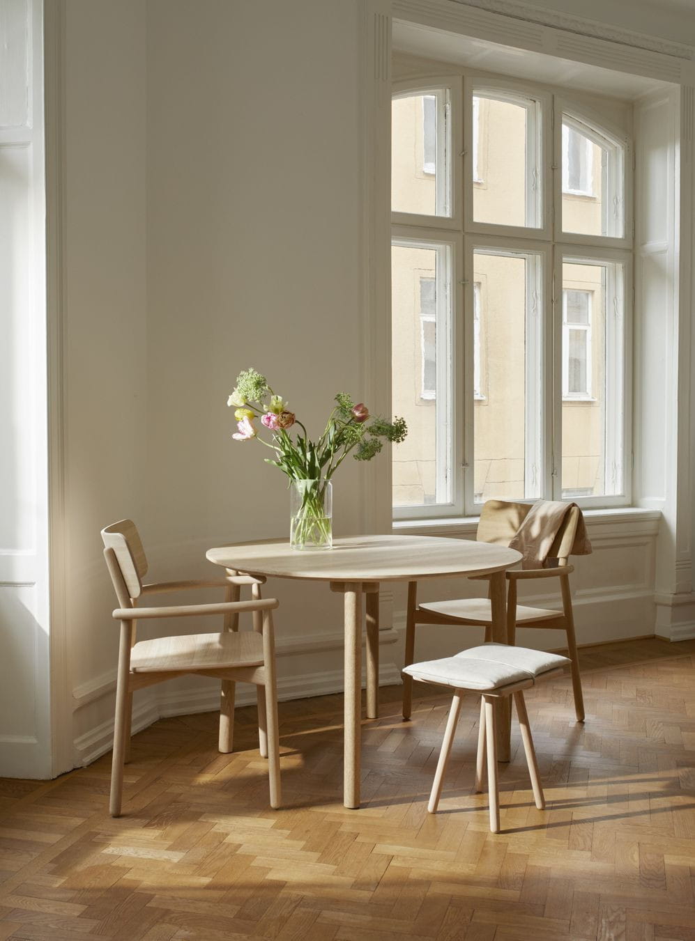 Skagerak Hven Armchair, Oak Soaped White Pigmented