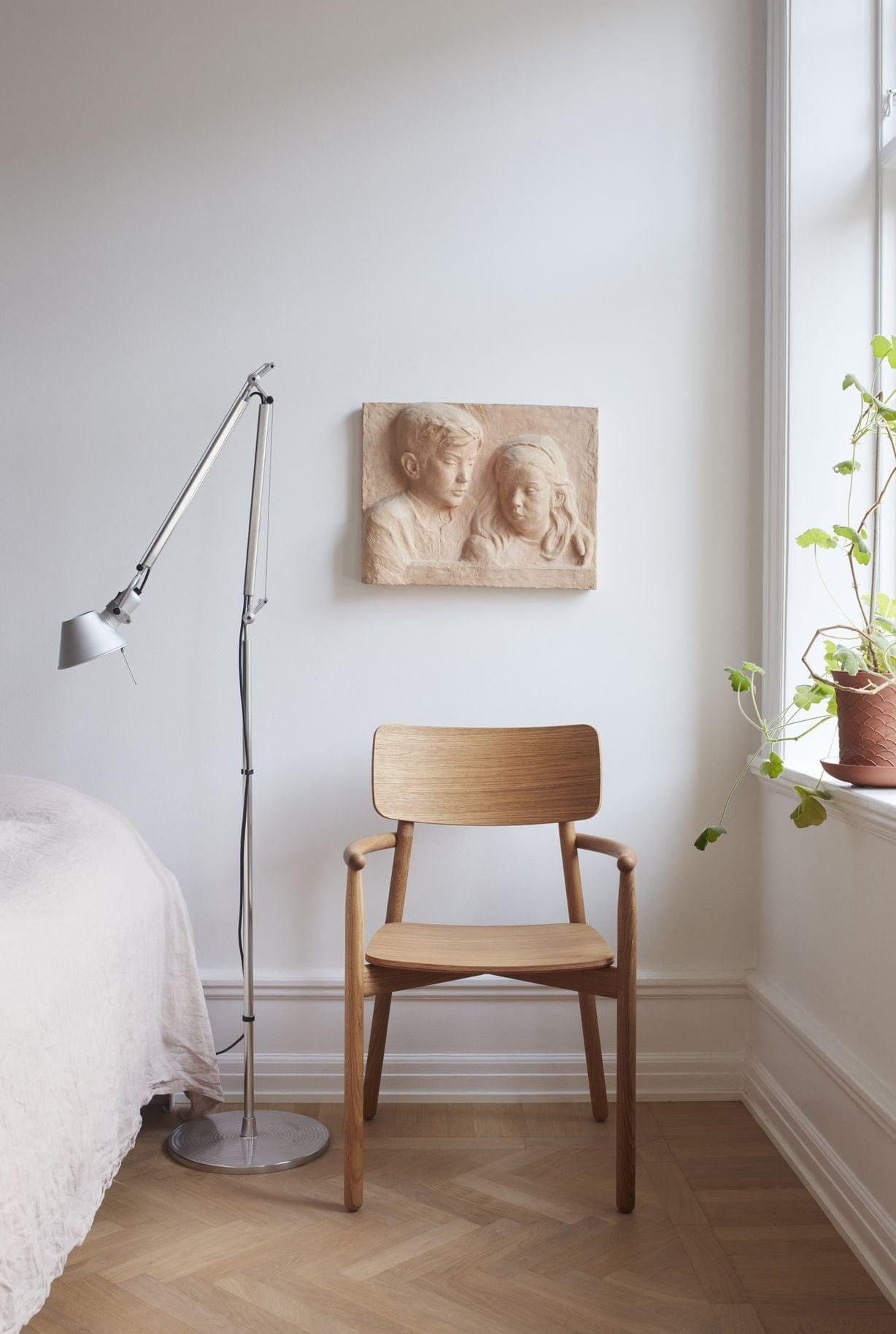 Skagerak Hven Armchair, Oak Soaped White Pigmented