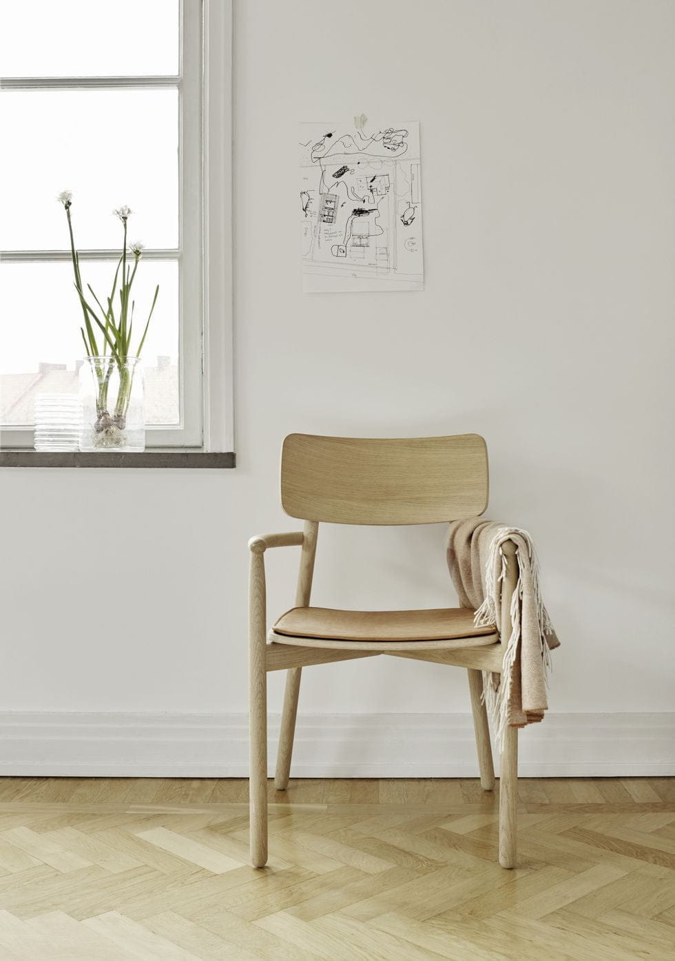 Skagerak Hven Armchair, Oak Untreated