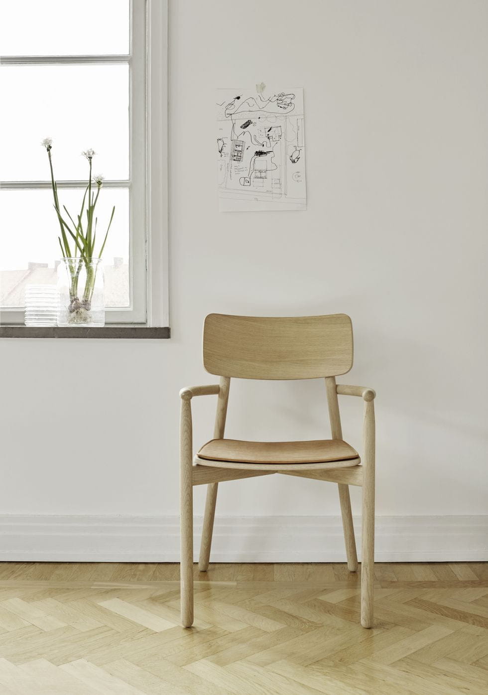 Skagerak Hven Armchair, Oak Untreated