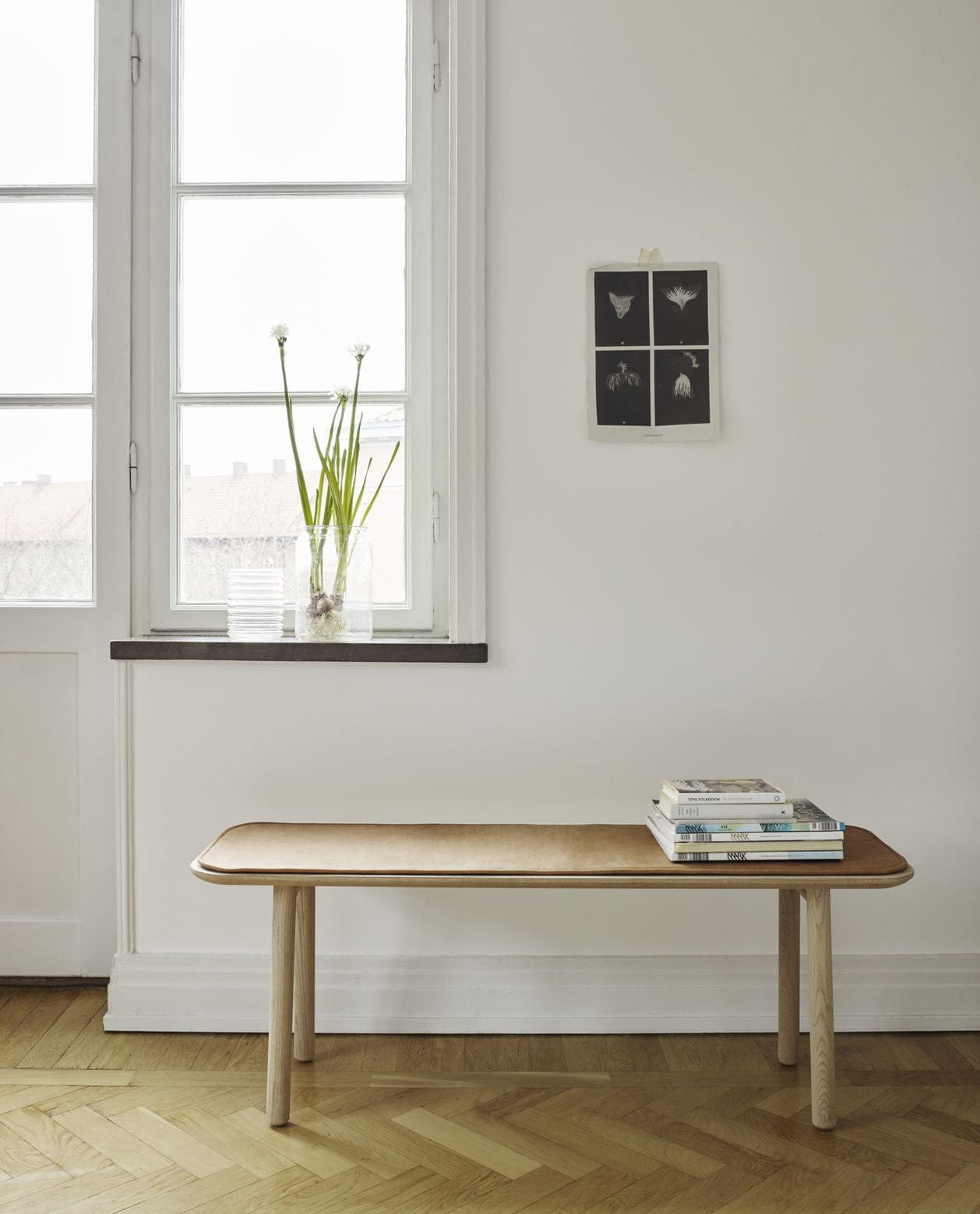 Skagerak Hven Bench, Oak White Oiled