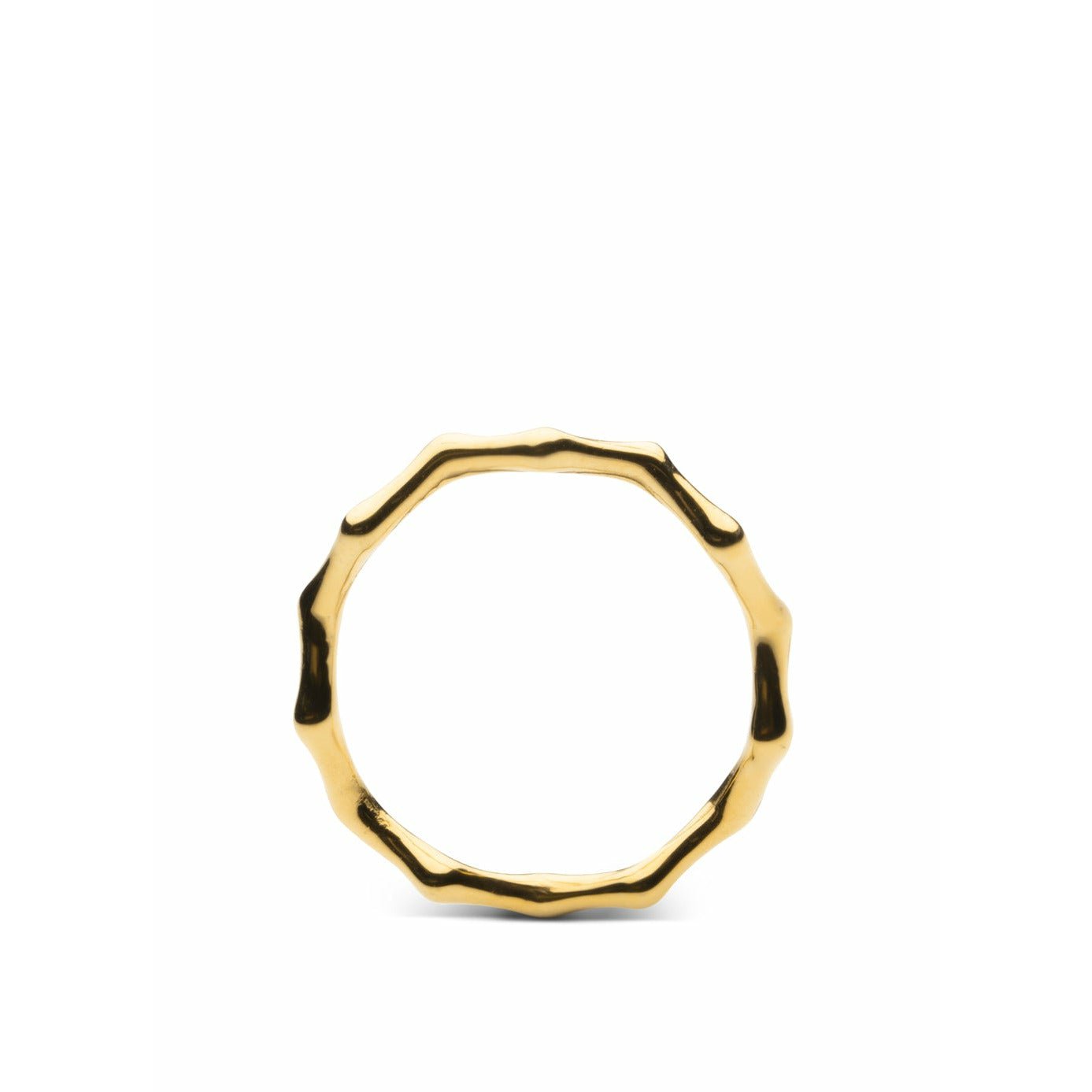 Skultuna Bambou Ring Medium Gold Plated, ø1,81 Cm