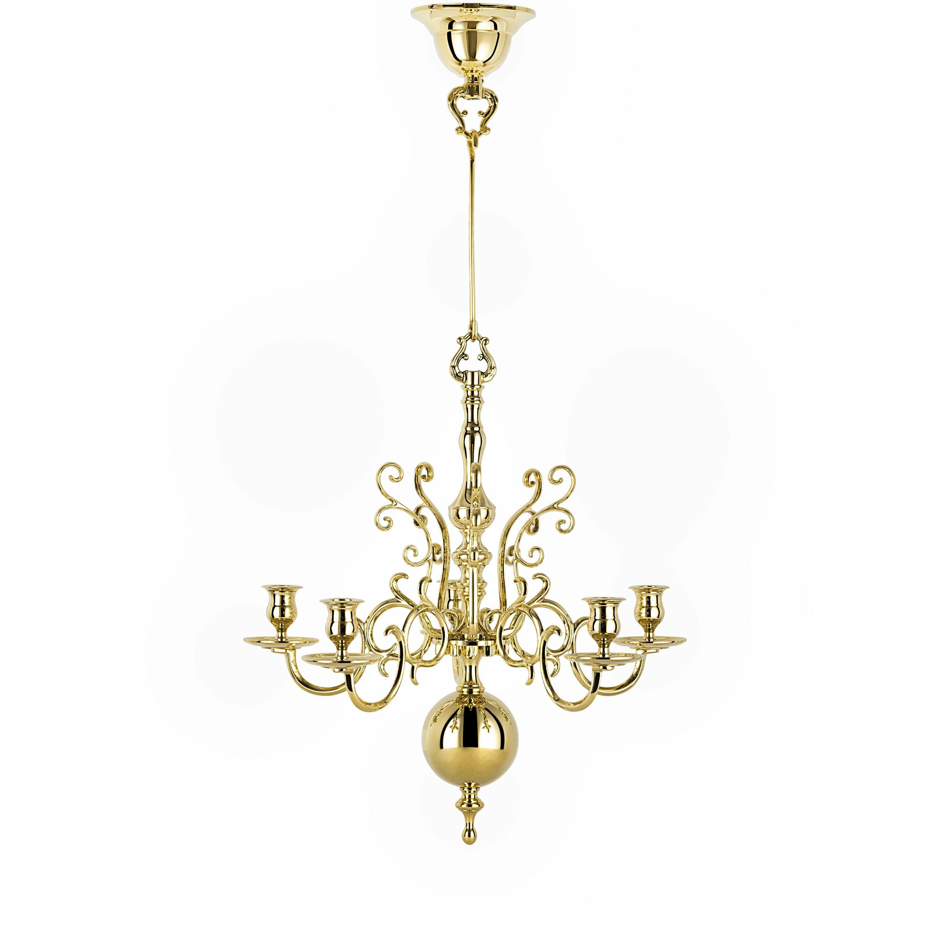 Skultuna Chandelier, 5 Candles