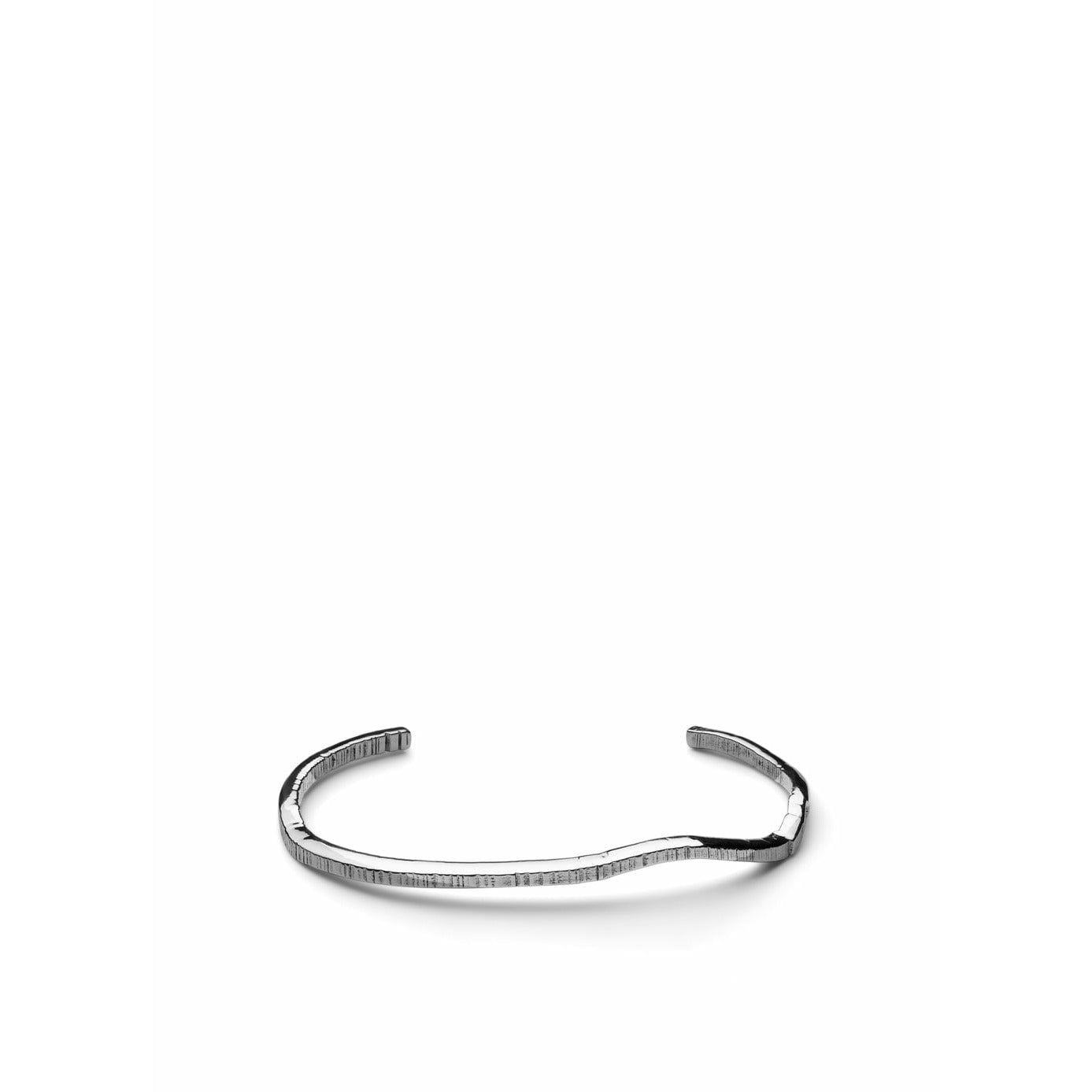 Skultuna Chêne Raw Bracelet Small Polished Steel, ø14,5 Cm