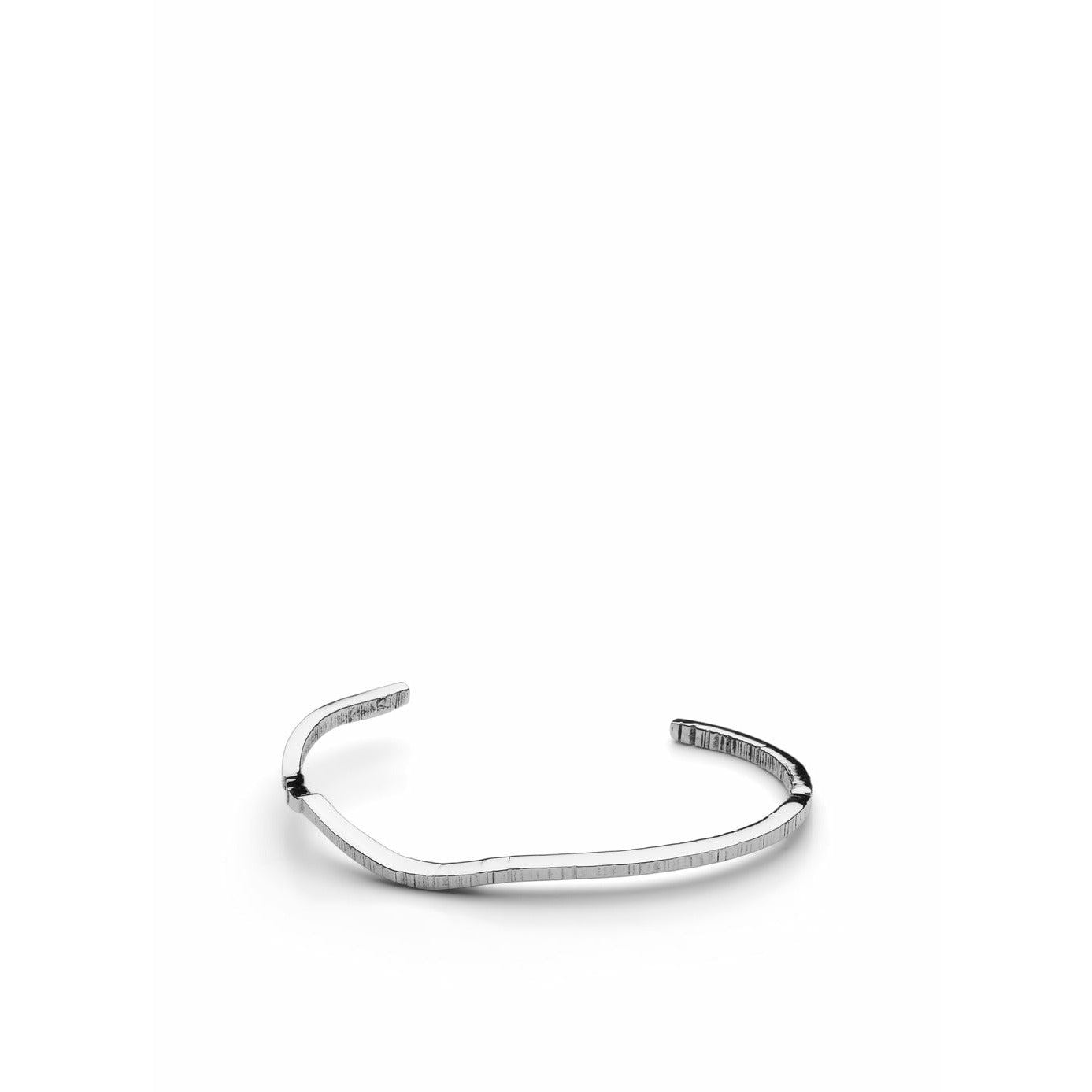 Skultuna Chêne Raw Bracelet Small Polished Steel, ø14,5 Cm