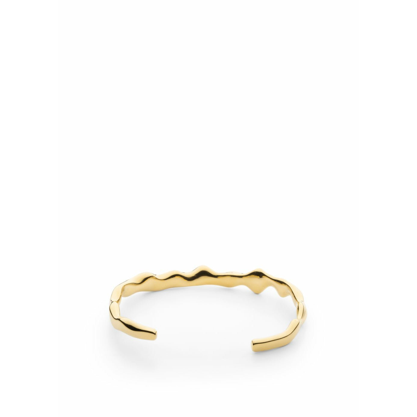 Skultuna Chunky Bracelet Large Gold Plated, ø18,5 Cm