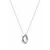 Skultuna Chunky Necklace Polished Steel, ø60 Cm