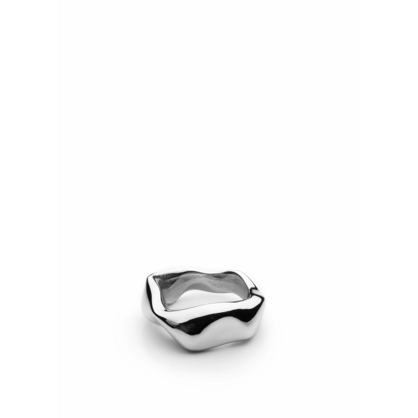 Skultuna Chunky Petit Ring Large Polished Steel, ø1,97 Cm