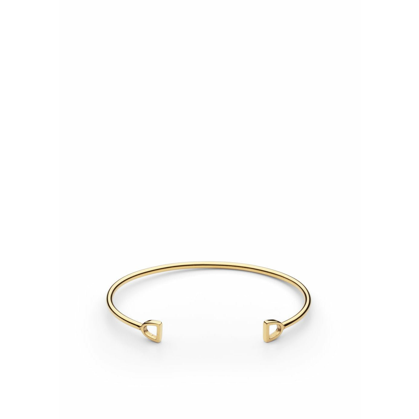 Skultuna Gtg X Skultuna Stirrup Bracelet Small Gold Plated, ø14,5 Cm