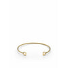 Skultuna Gtg X Skultuna Stirrup Bracelet Small Gold Plated, ø14,5 Cm