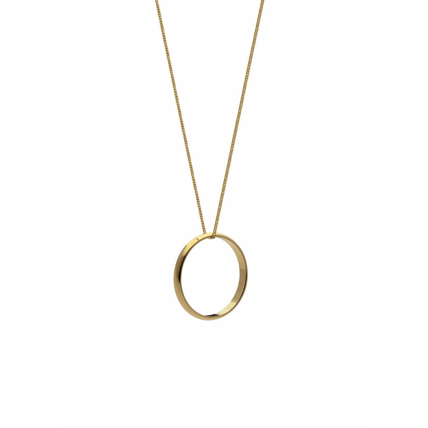 Skultuna Icon Necklace Gold Plated, ø3/70 Cm