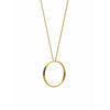 Skultuna Icon Necklace Gold Plated, ø4/70 Cm