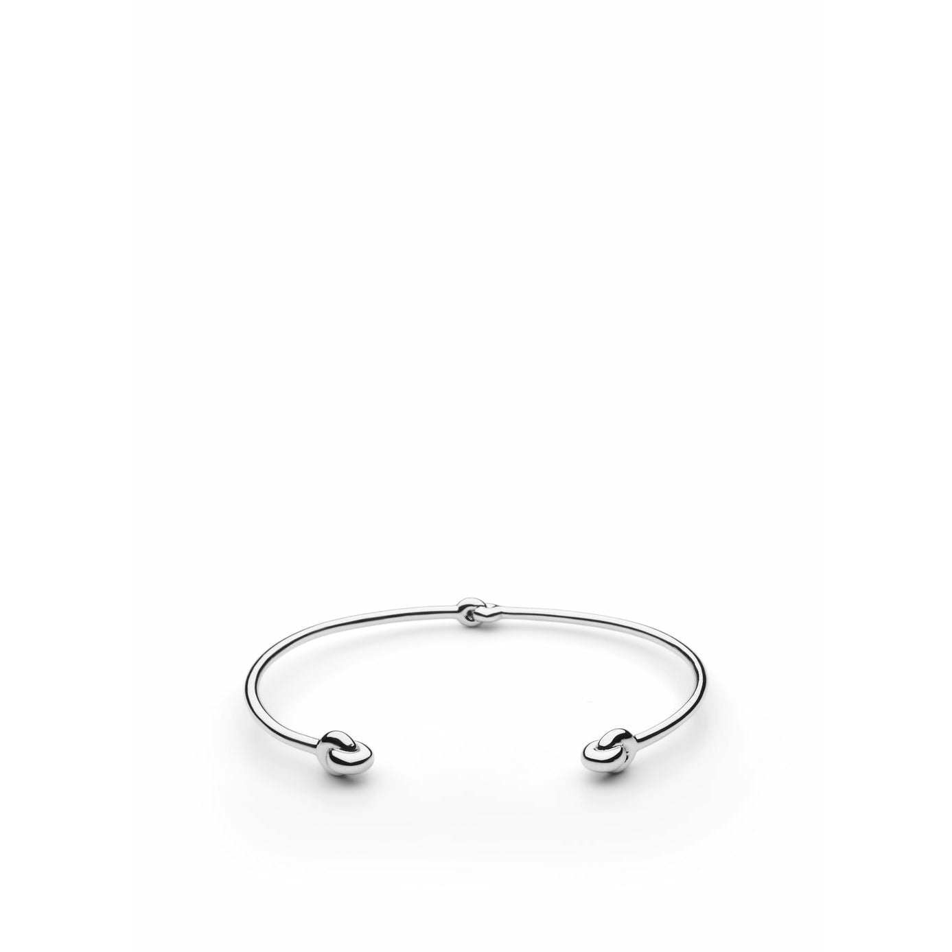 Skultuna Knot Bracelet Small Polished Steel, ø14,5 Cm