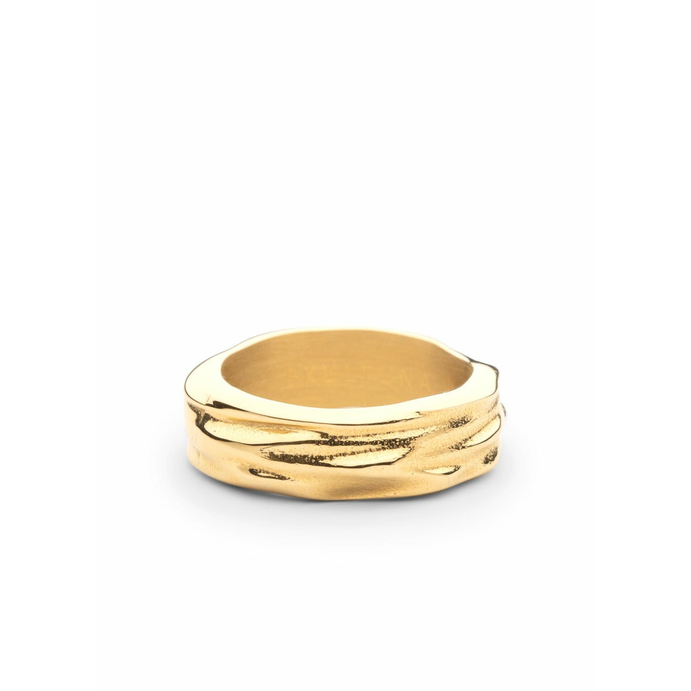 Skultuna Opaque Objects Thick Ring Matt Gold, ø1,97 Cm