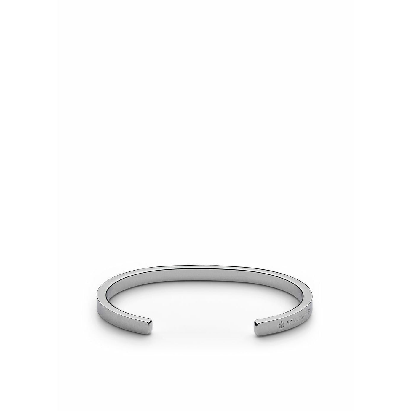 Skultuna Sb Thin Bracelet Large Polished Steel, ø18,5 Cm