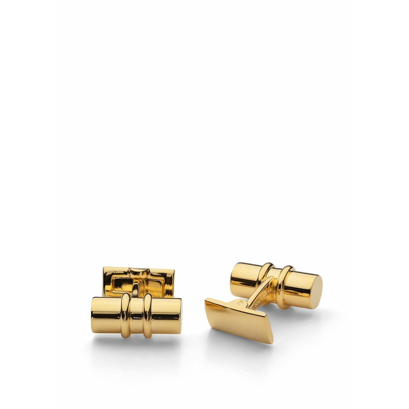 Skultuna The Black Tie Cufflink Bar, Gold Plated