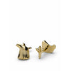 Skultuna The Nordic Wildlife Cufflink Eagle, 316 L Steel Gold Plated