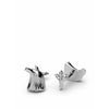 Skultuna The Nordic Wildlife Cufflink Eagle, Polished Steel