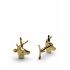 Skultuna The Nordic Wildlife Cufflink Deer, 316 L Steel Gold Plated