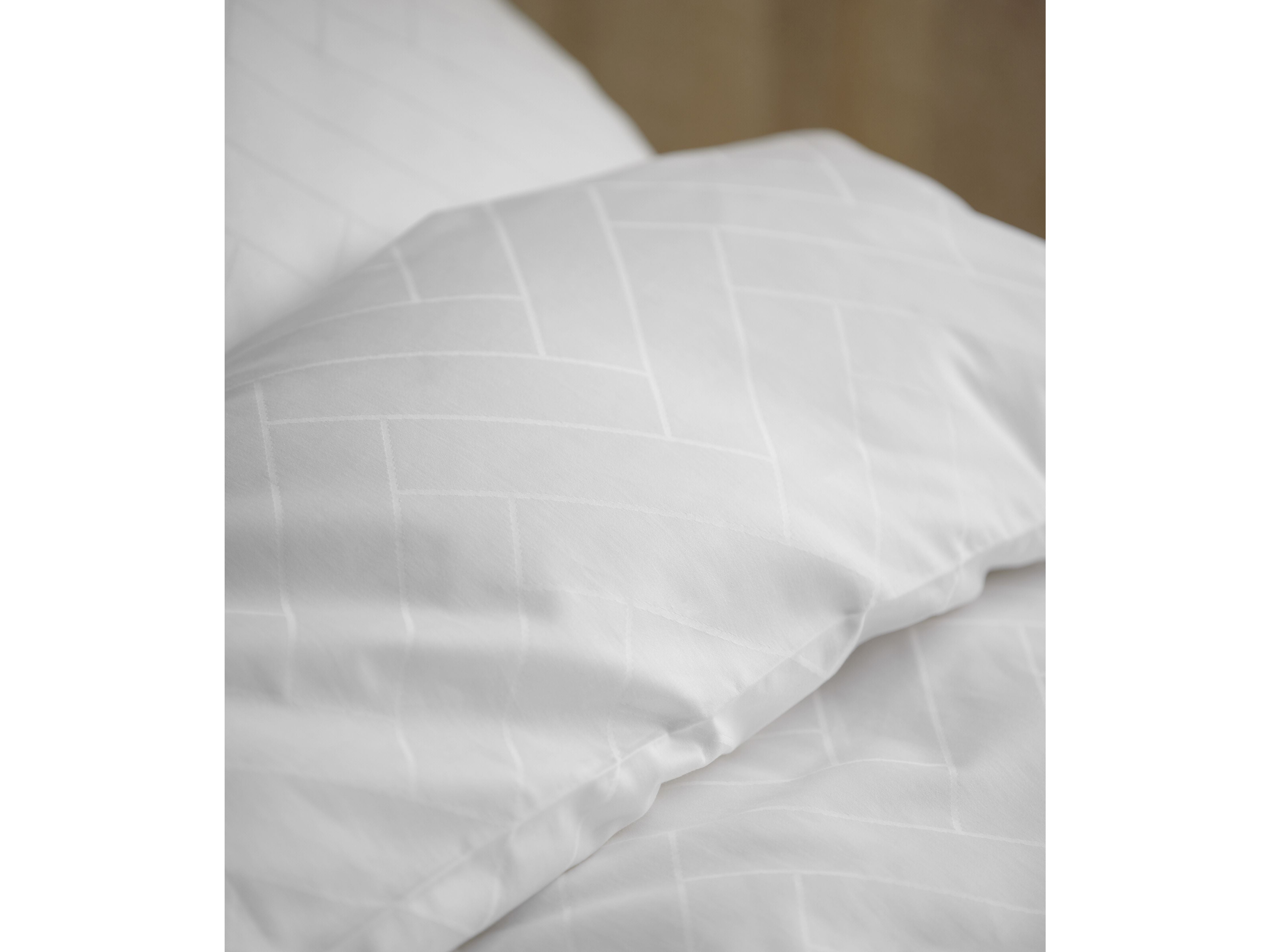 Södahl Tiles Bed Linen 140x200 Cm, White