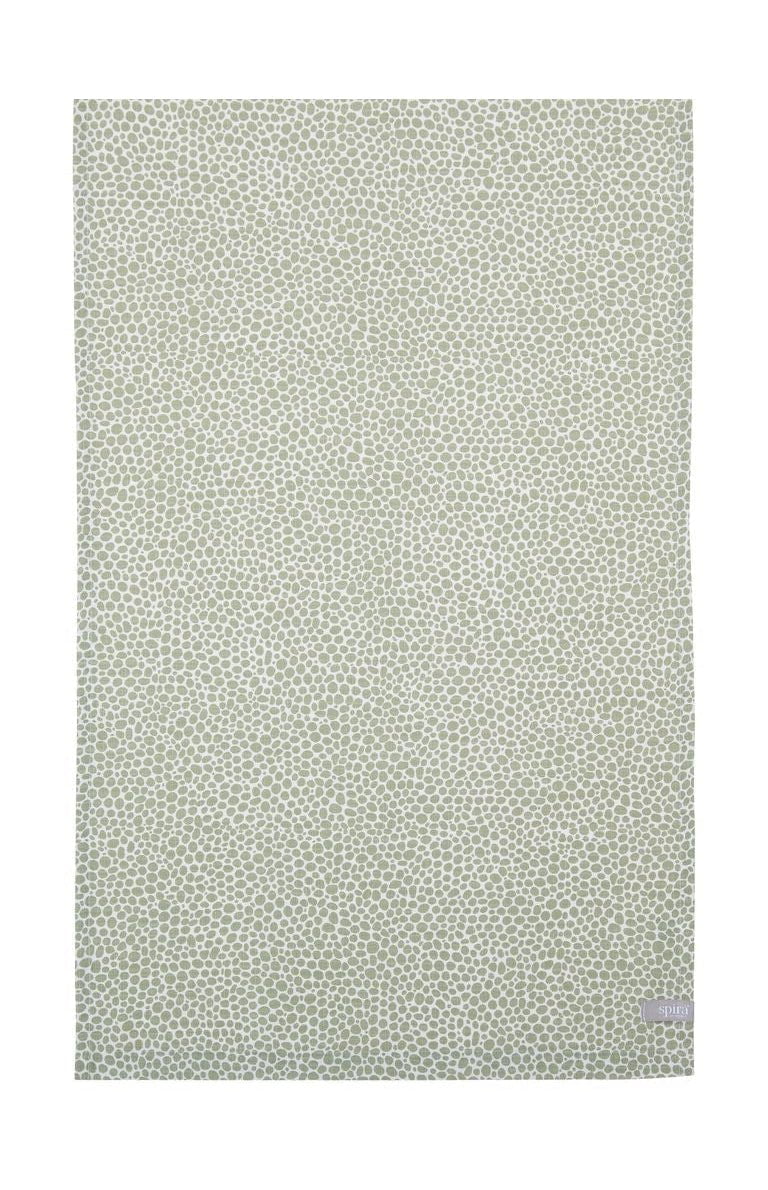 Spira Dotte Table Runner, Sage Green