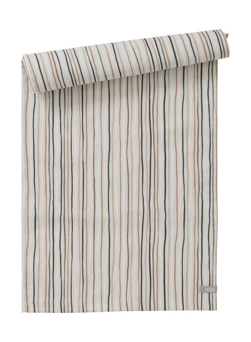 Spira Stripe Table Runner, Multi Natural