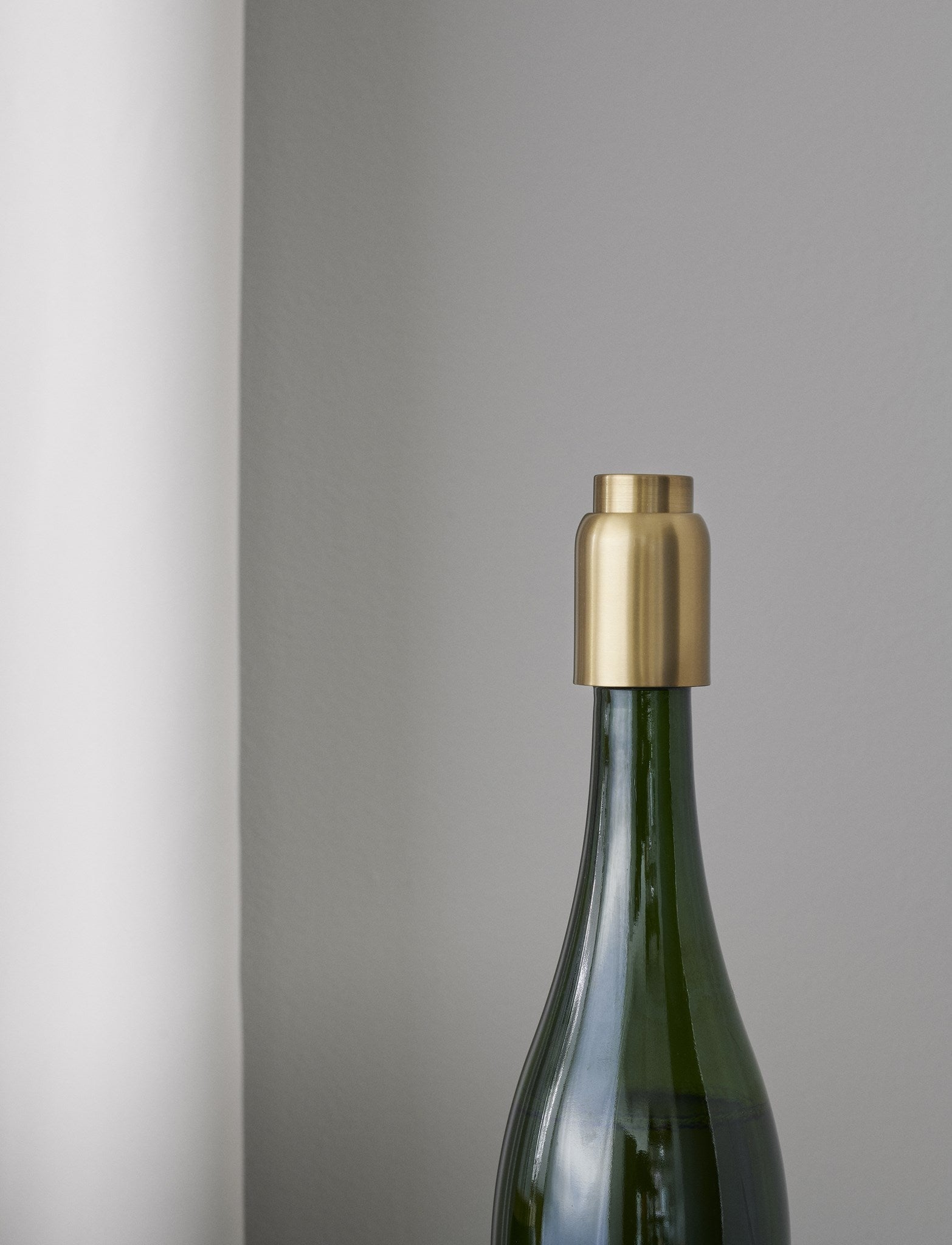 Stelton Collar Vacuum Bottle Cap, Brushed Brass