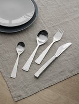 Stelton Emma Plate Set Of 2 ø 22,5 Cm, Grey