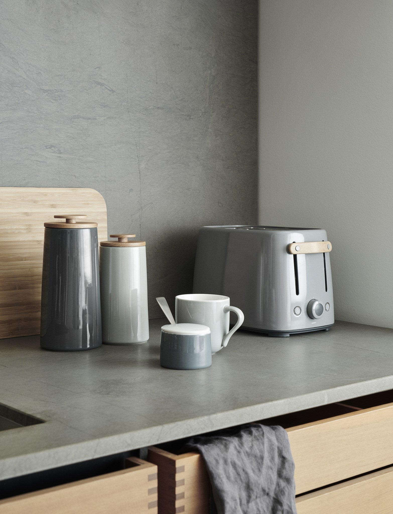 Stelton Emma Toaster, Grey