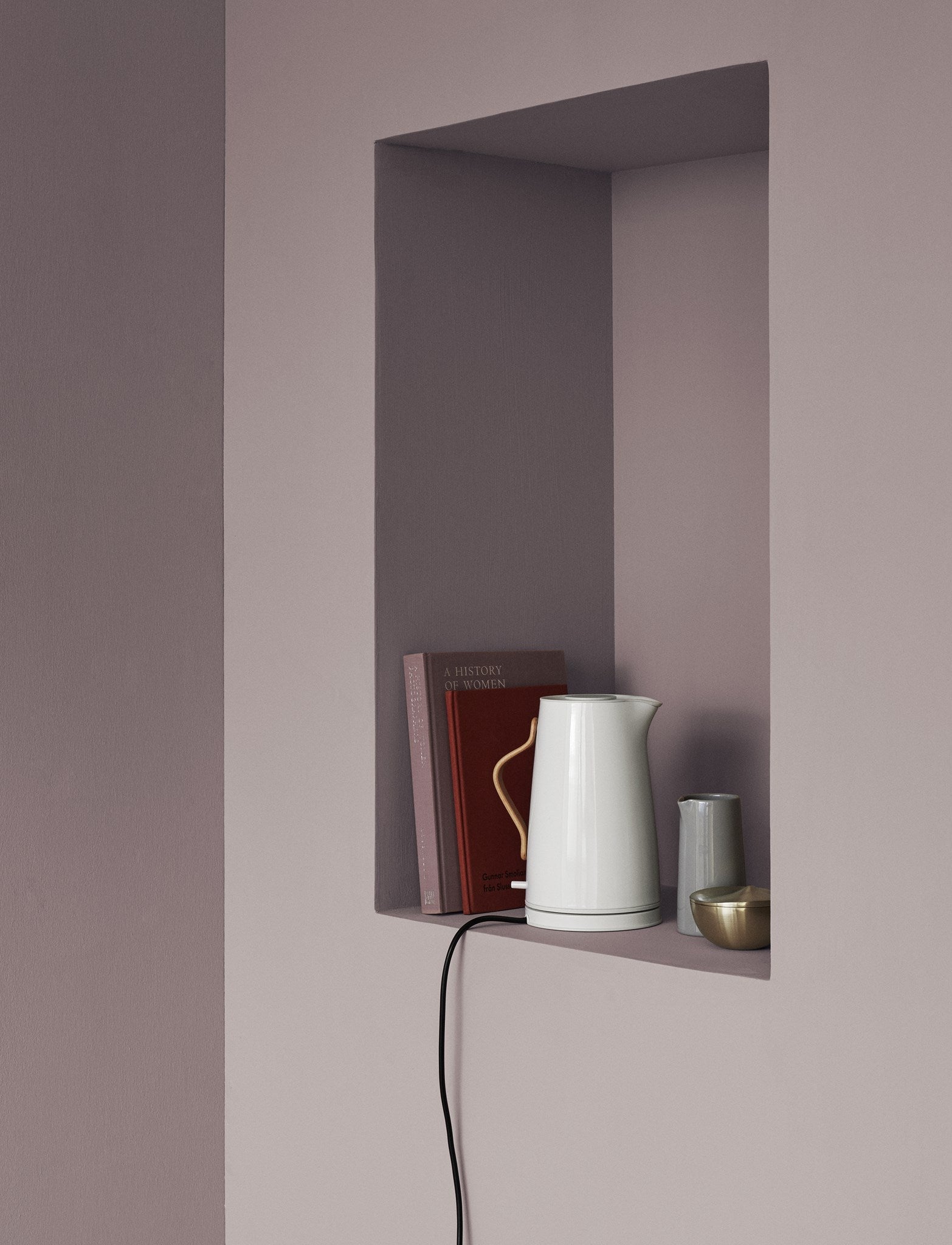 Stelton Emma Kettle 1,2 L, Chalk