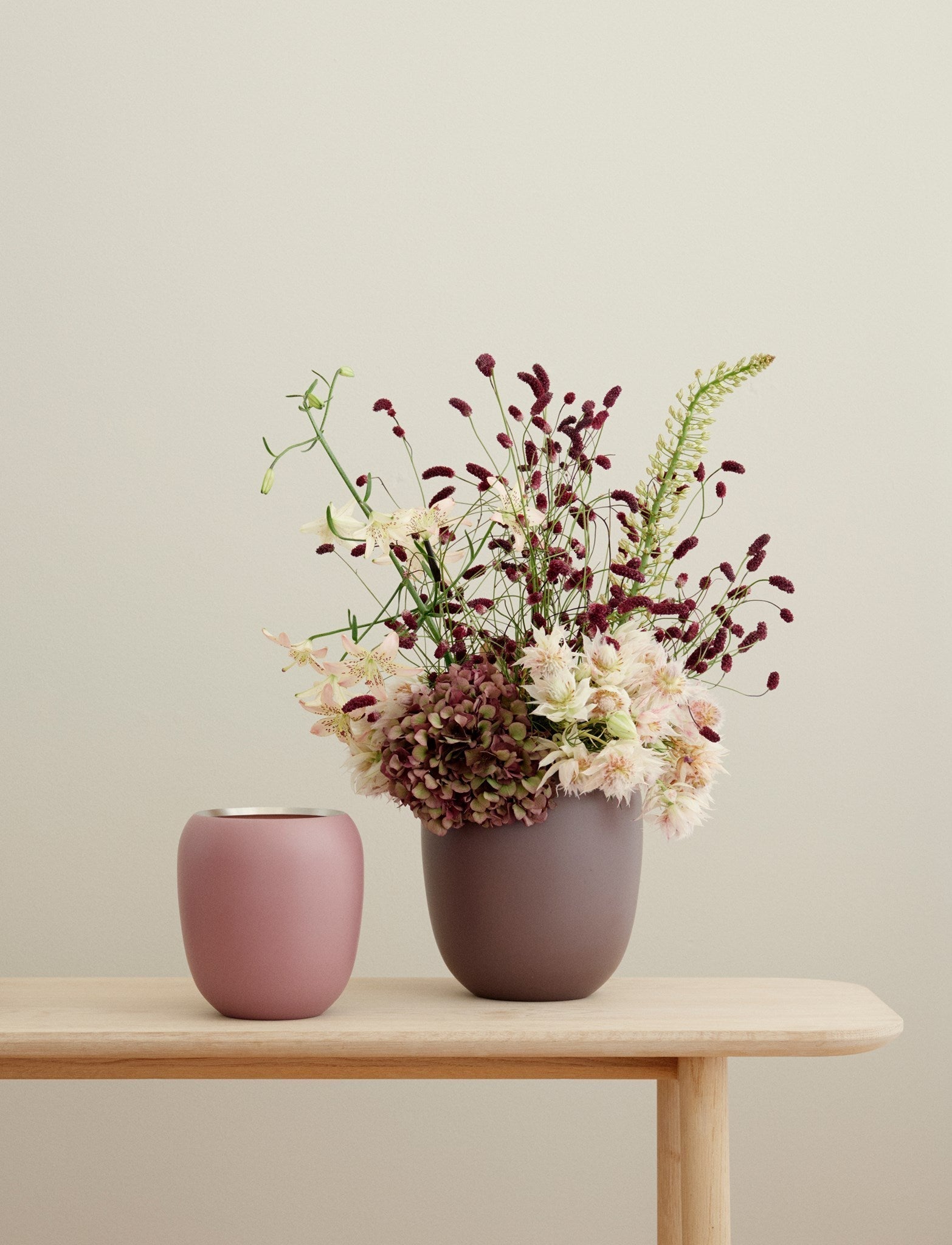 Stelton Ora Vase 17,9 Cm, Dusty Rose