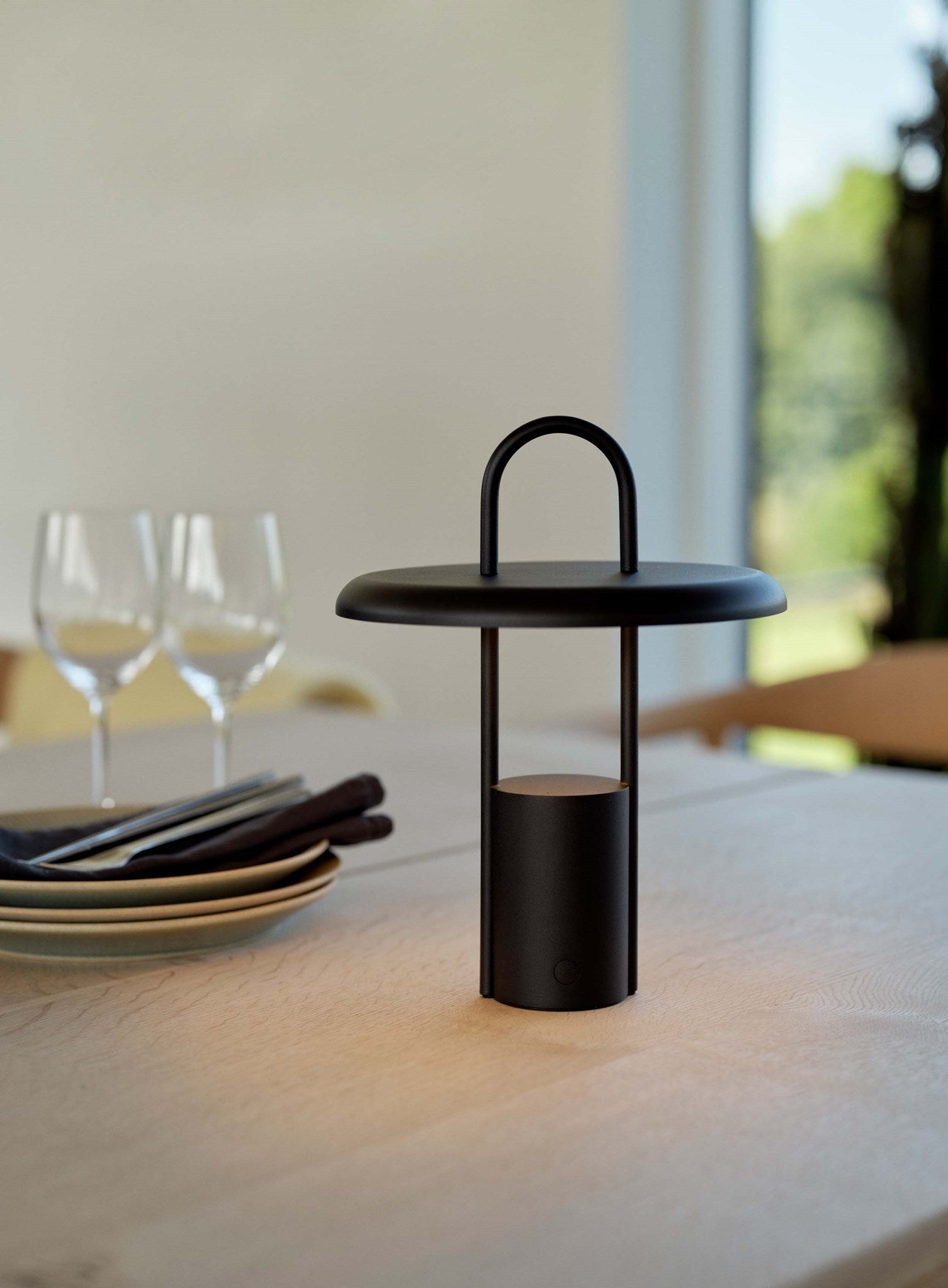 Stelton Pier Portable Led Light, Black