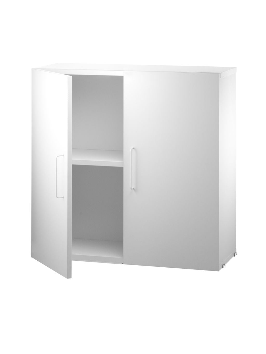 String Furniture String System Storage Cabinet, White