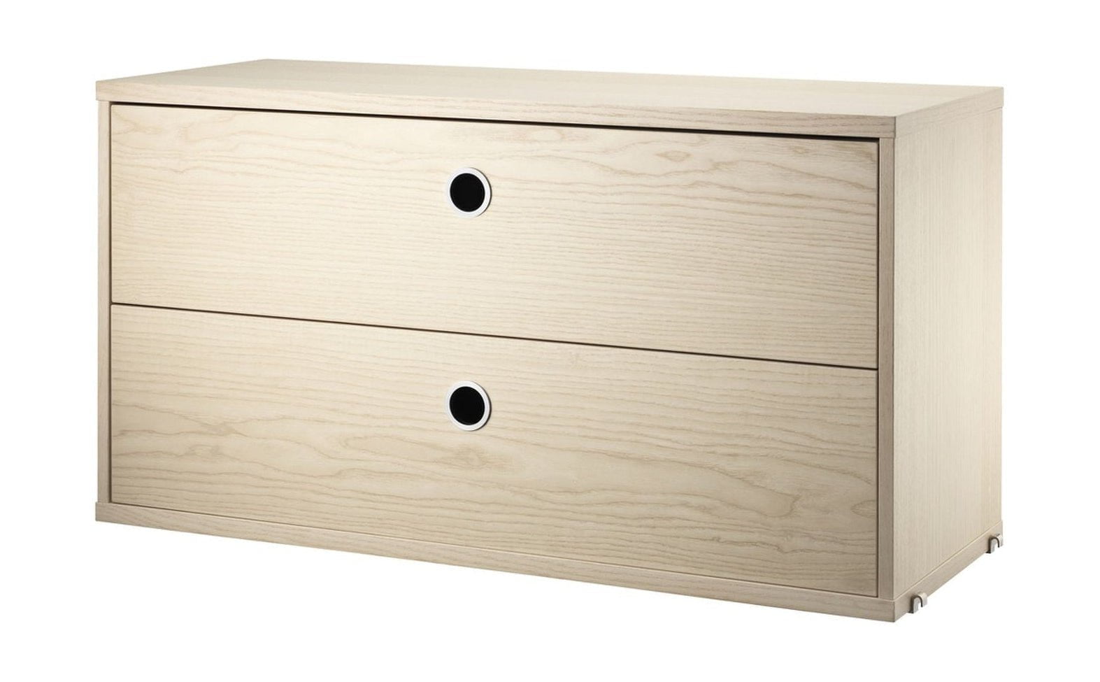 String Furniture String System Drawer Element Ash, 30x78x42 Cm