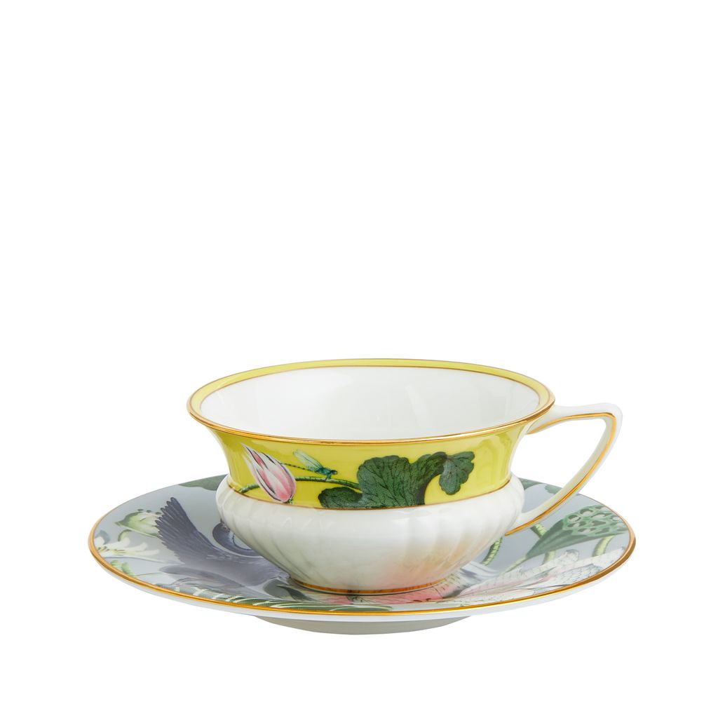 Wedgwood Wonderlust Waterlily Teacup & Saucer 140 Ml