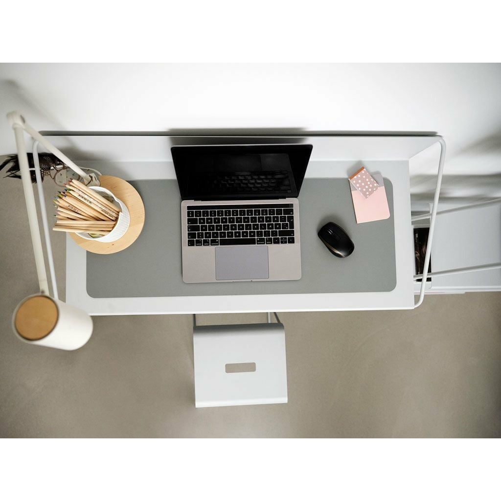 Zone Denmark A Wall Desk Desk, Soft Grey