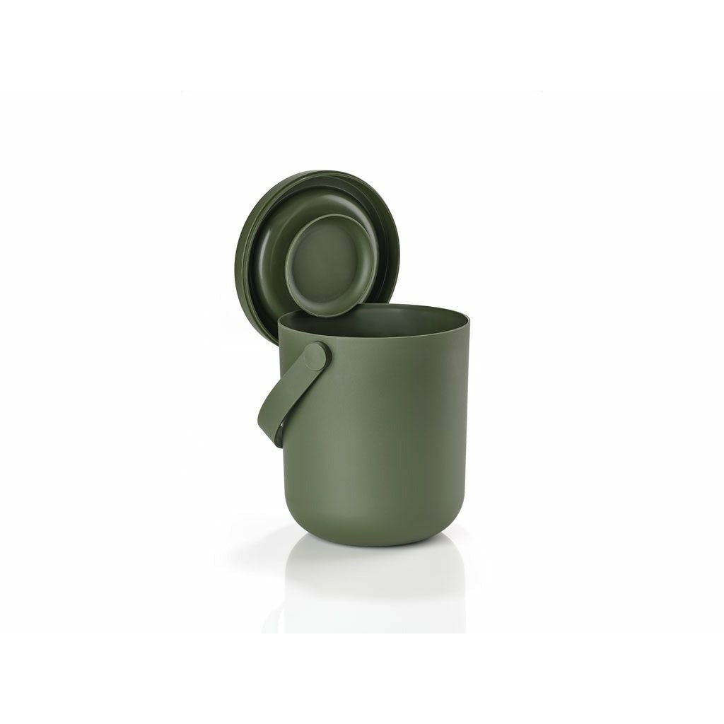 Zone Denmark Circular Biowaste Container 3 L, Garden Green