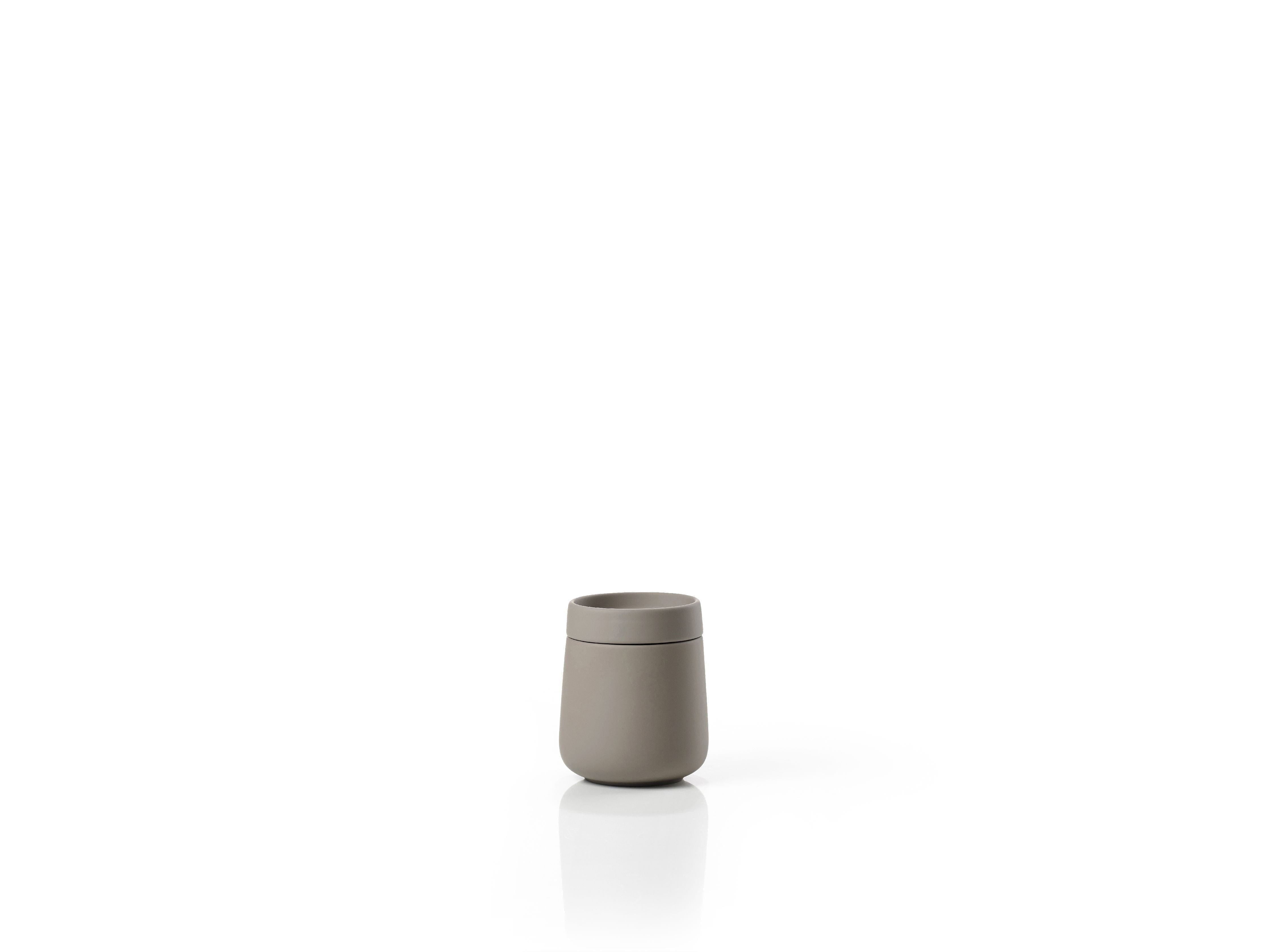 Zone Denmark Nova One Vessel With Lid, Taupe