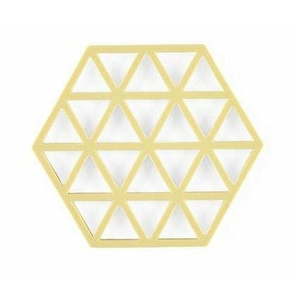 Zone Denmark Triangles Coaster, Chardonnay