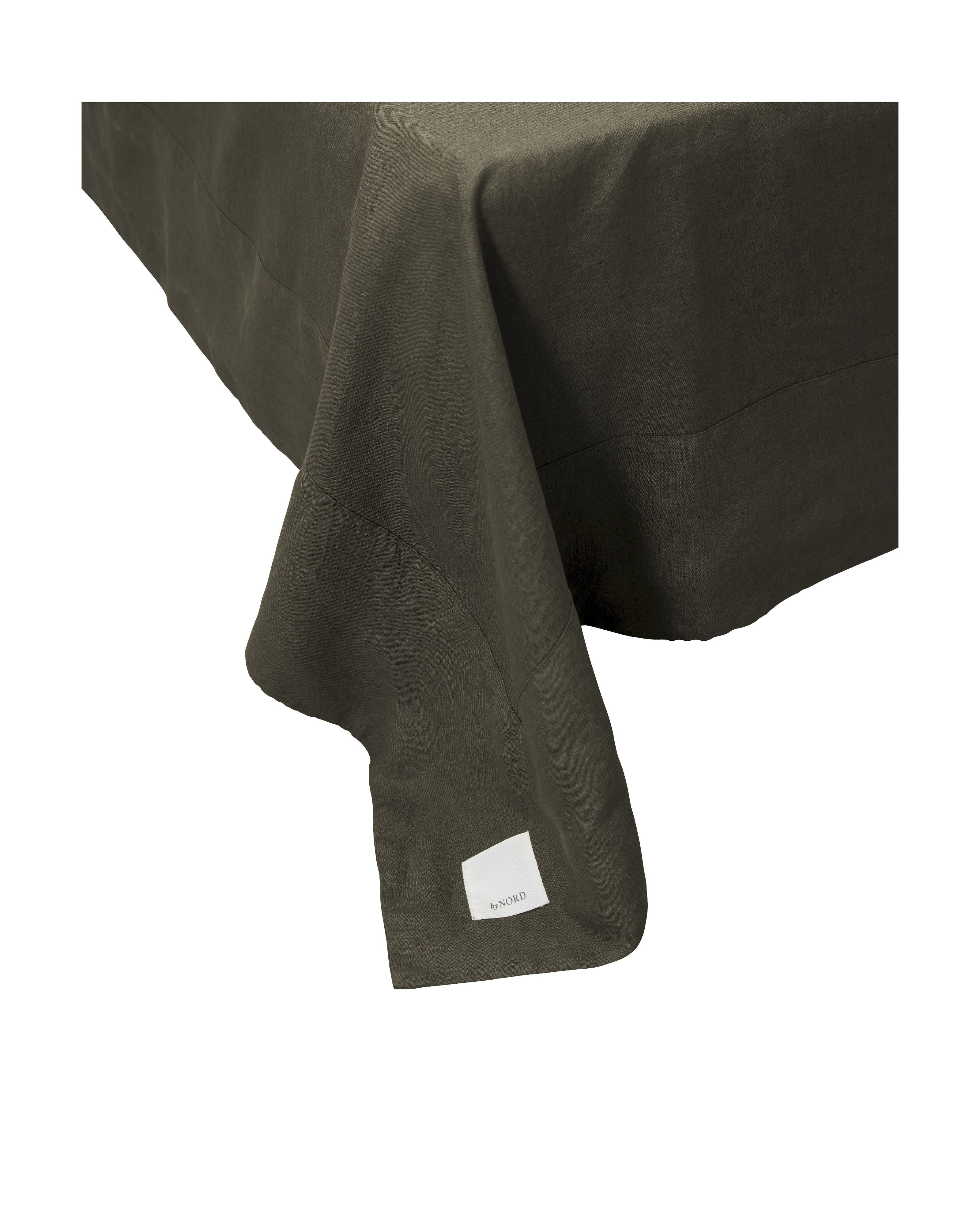 By Nord Gunhild Bed Skirt 280x160 Cm, Bark