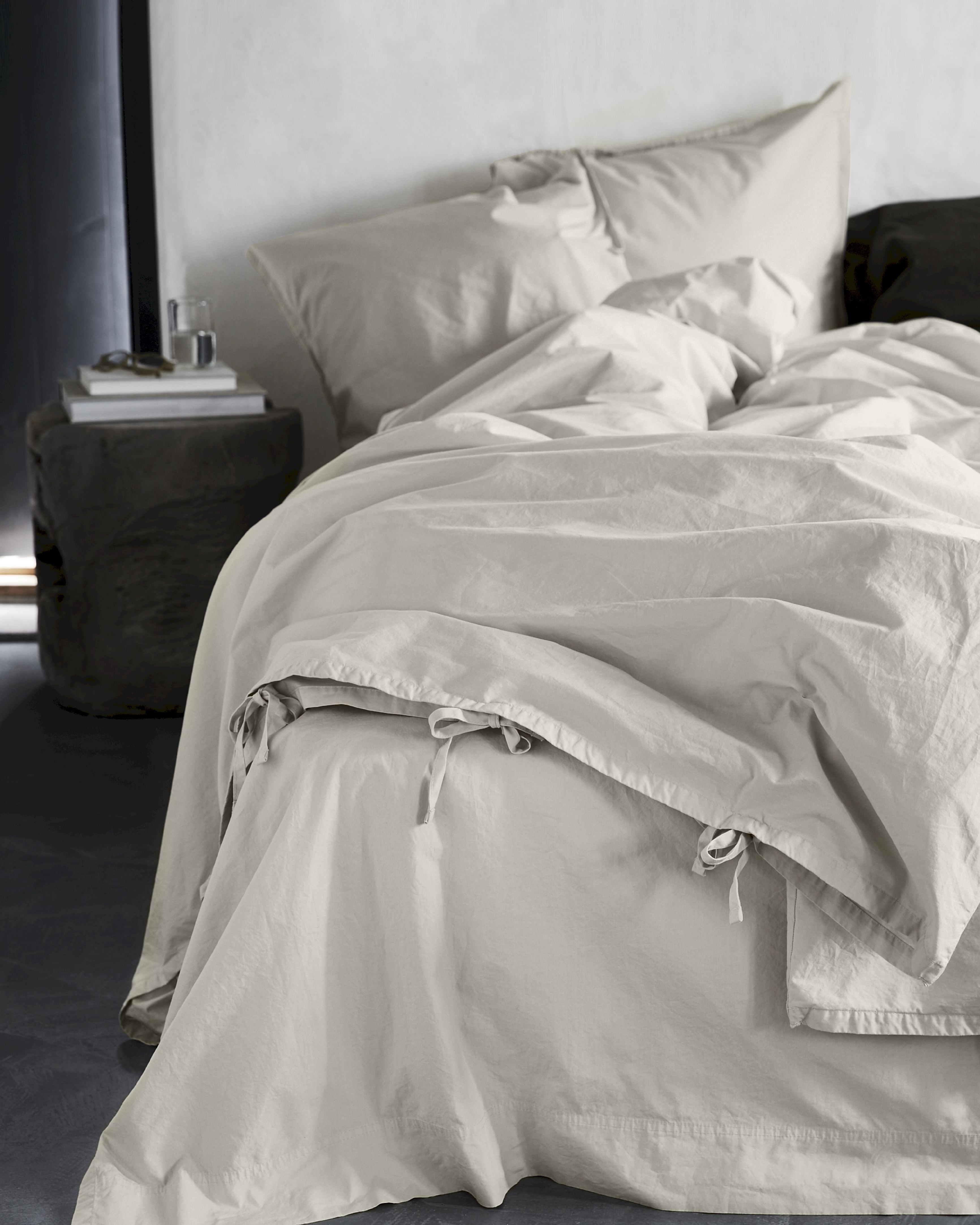 By Nord Ingrid Bed Linen Set 220x220 Cm, Shell