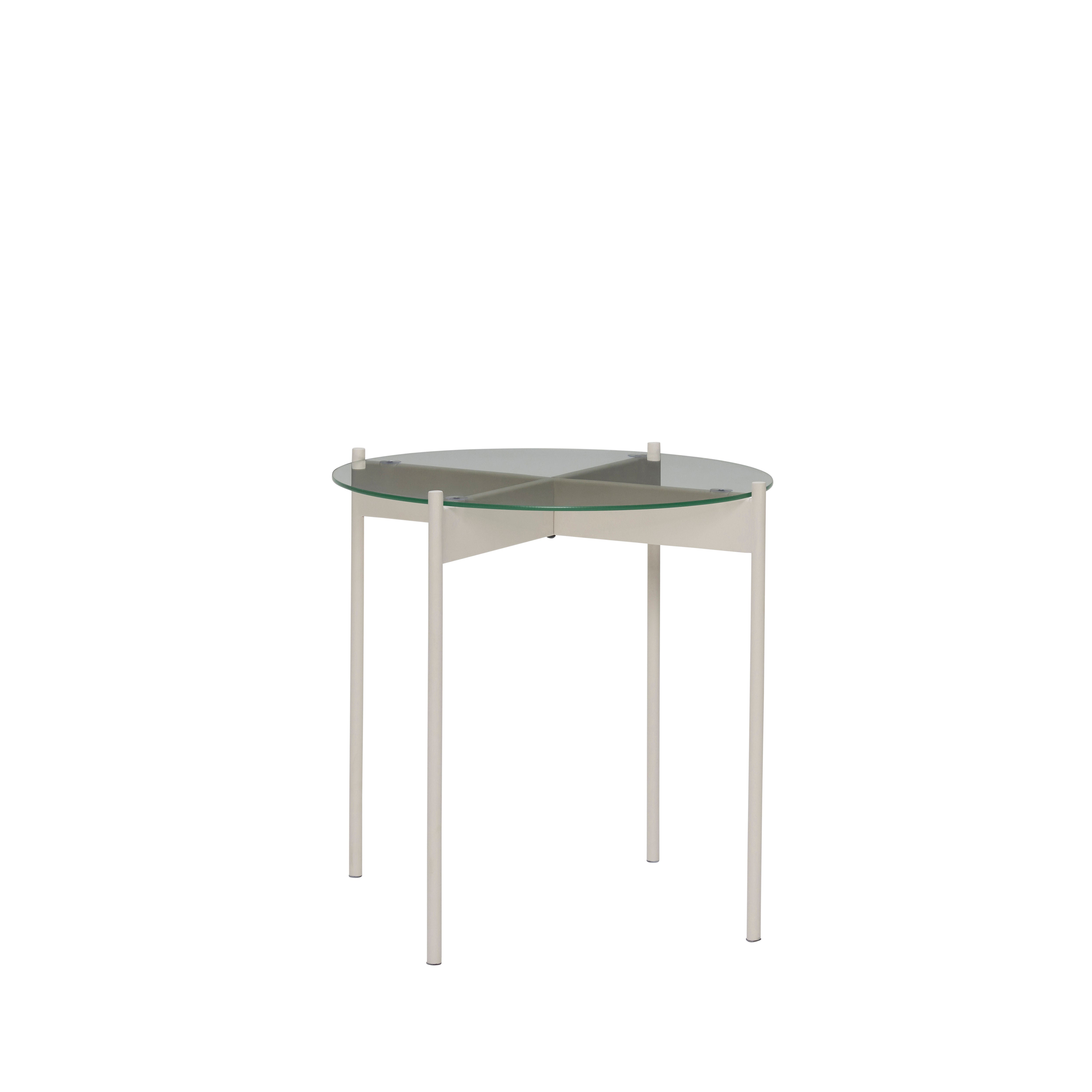 Hübsch Beam Side Table, Sand