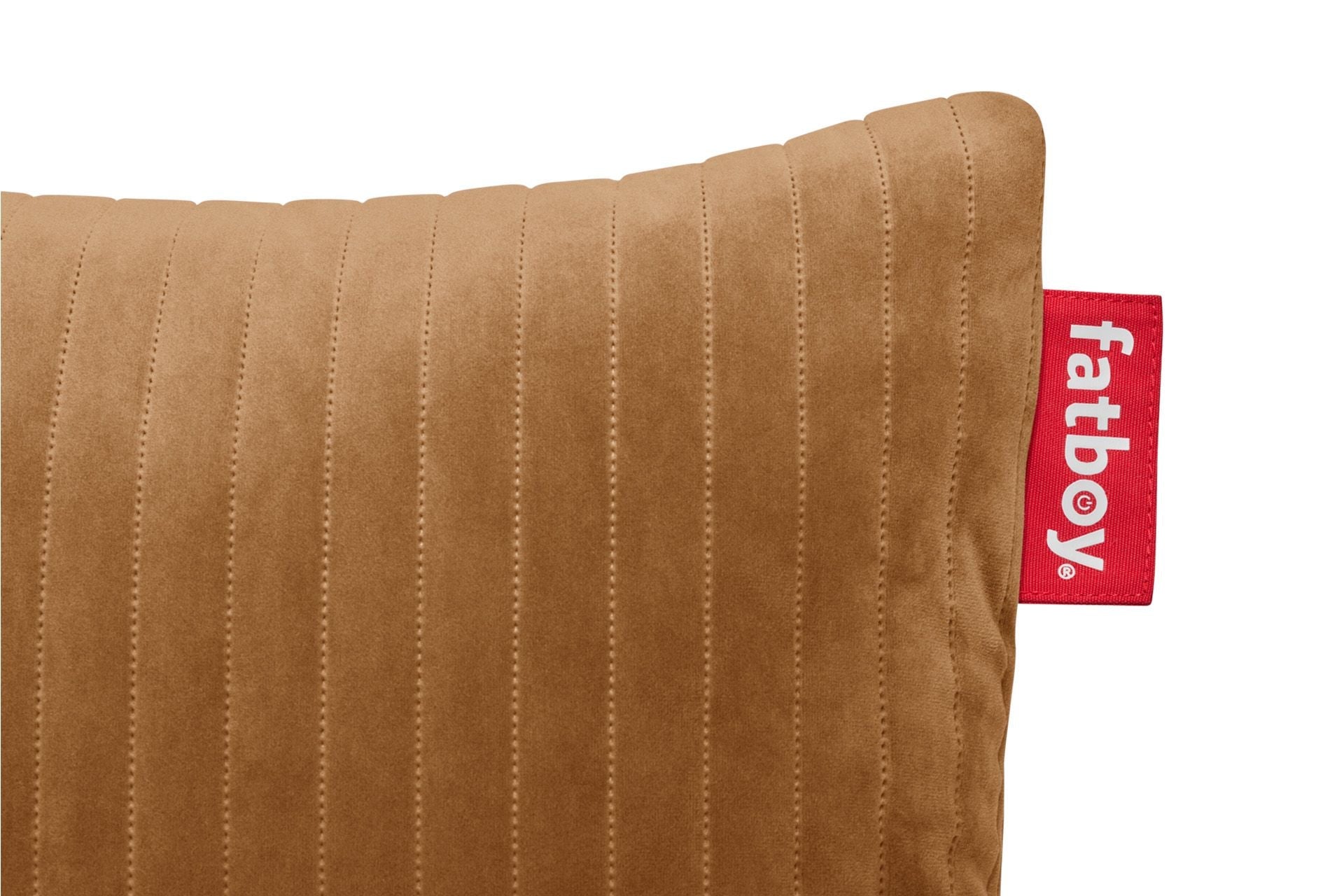 Fatboy Hotspot Quadro Line Velvet Pillow, Almond