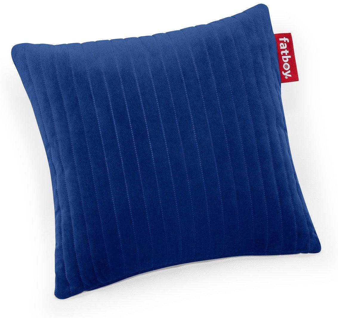 Fatboy Hotspot Quadro Line Velvet Pillow, Flash Blue