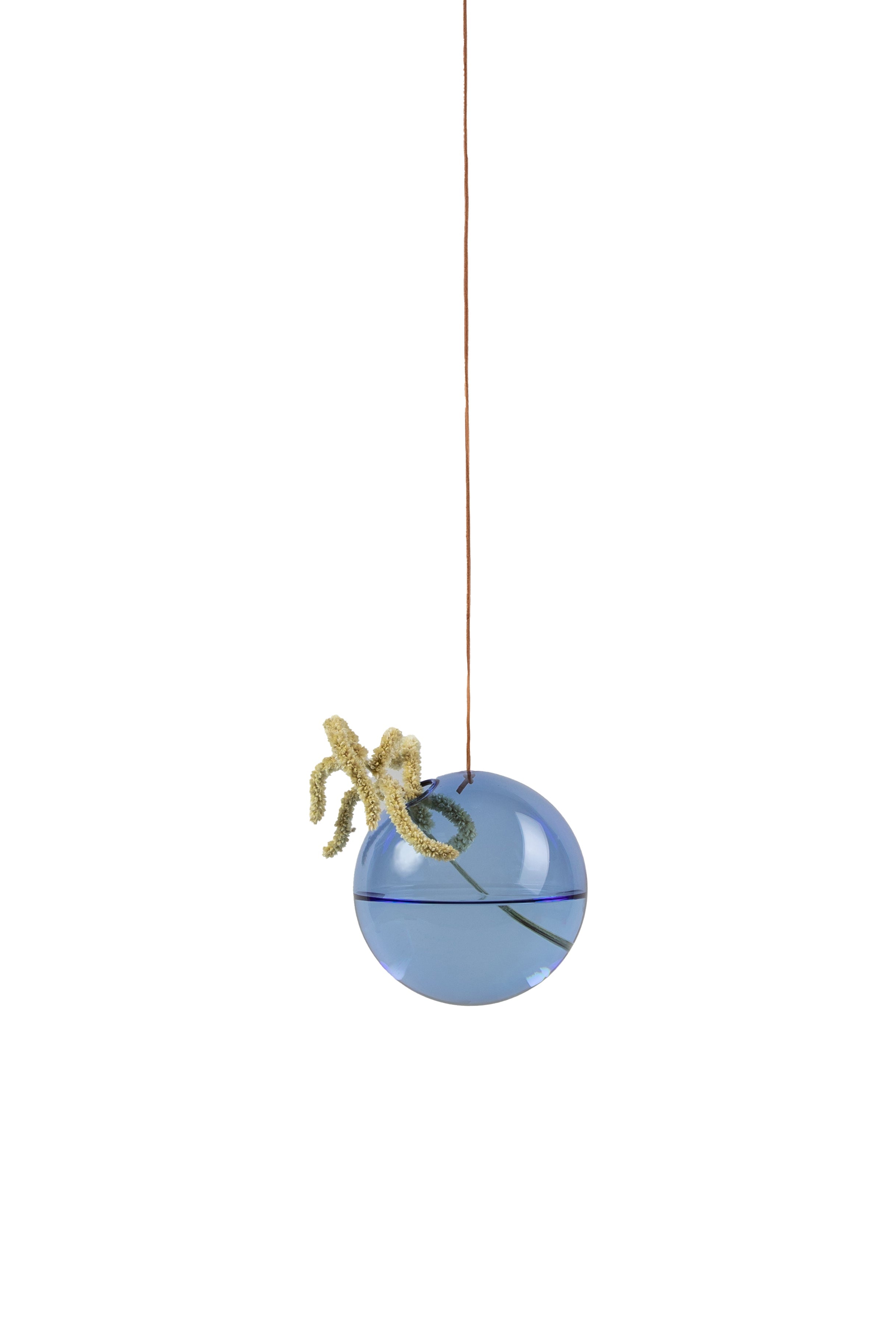 Studio About Hanging Flower Bubble Vase Medium, Blue